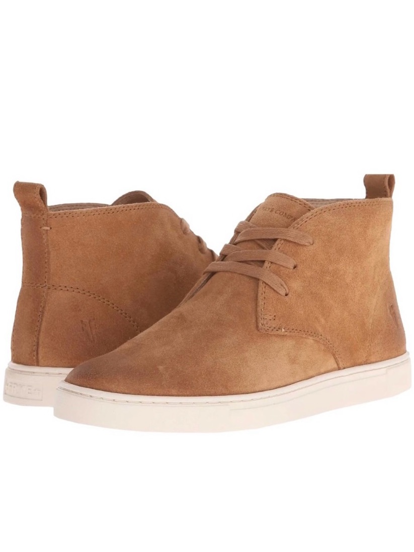 Frye Gemma Chukka Women’s Sneaker Boots In “Sand” Suede Leather Quiet Luxury